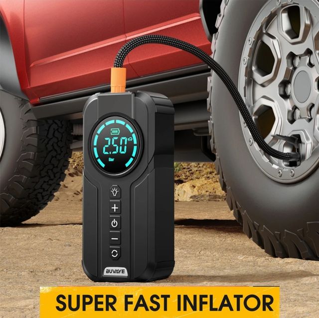 BOOSTER Arrancador batería coche/inflador Ruedas
