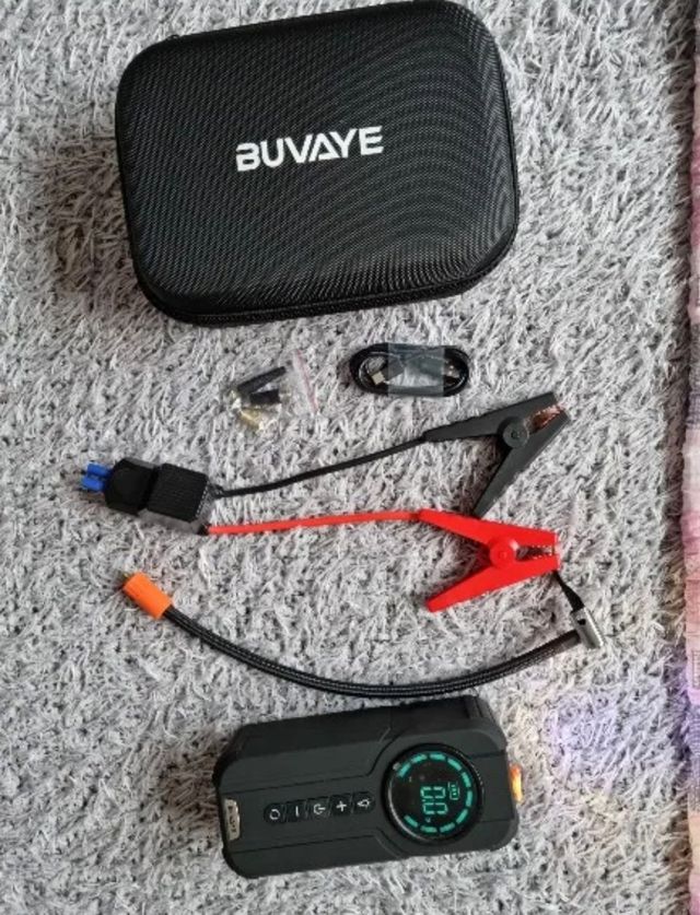 BOOSTER Arrancador batería coche/inflador Ruedas