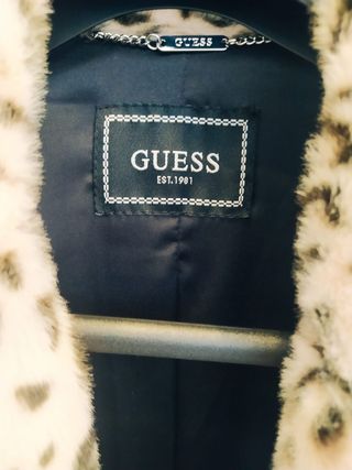 Pelliccia Ecologica Animalier - Guess