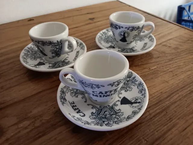 tazzine caffe' e bicchieri