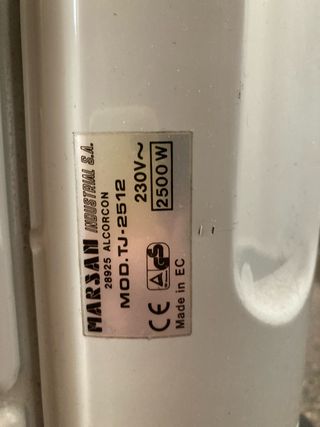 Radiador 2500W Haverland
