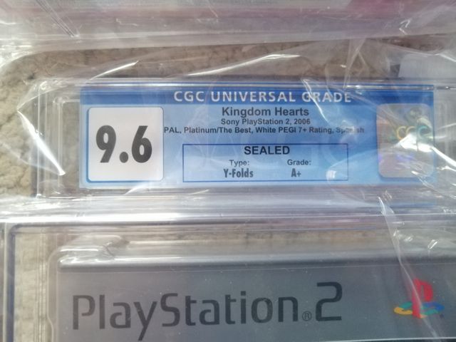 Kingdom Hearts 1  PS2 Precintado gradeado 9.4-9.6
