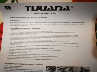 PATINETE TIJUANA 120
