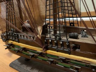 Maqueta Barco madera