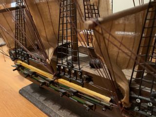 Maqueta Barco madera