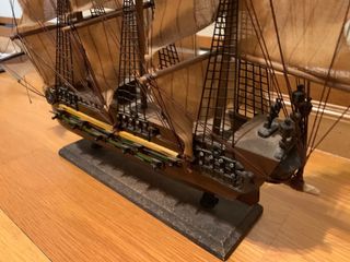 Maqueta Barco madera