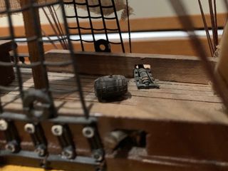 Maqueta Barco madera