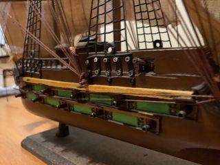 Maqueta Barco madera