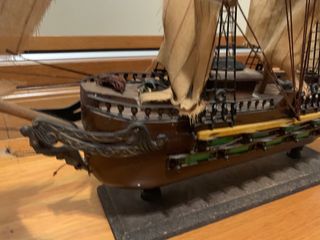 Maqueta Barco madera