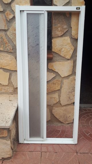 Mampara armario bañera