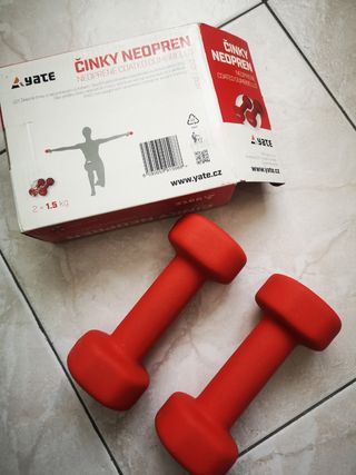 Set di 2 MANUBRI Yate Peso 1,5 kg