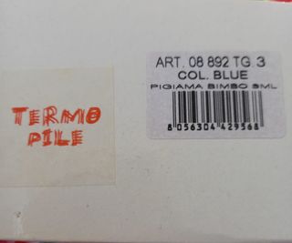 Pigiama bambino in pile