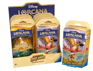 Disney Lorcana TCG Into the Inklands Mazos de Inic