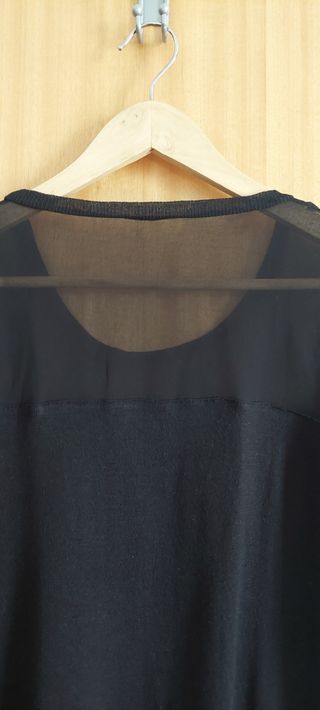 Camisola preta Stradivarius M