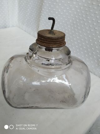 Depósito para la  gasolina, Antigua Moto.