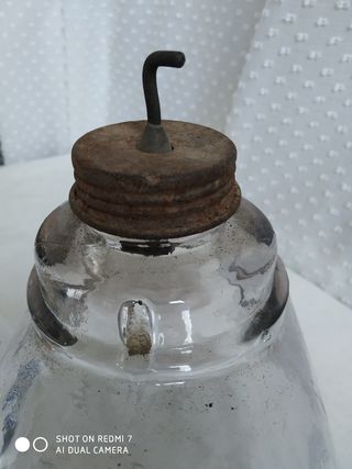 Depósito para la  gasolina, Antigua Moto.