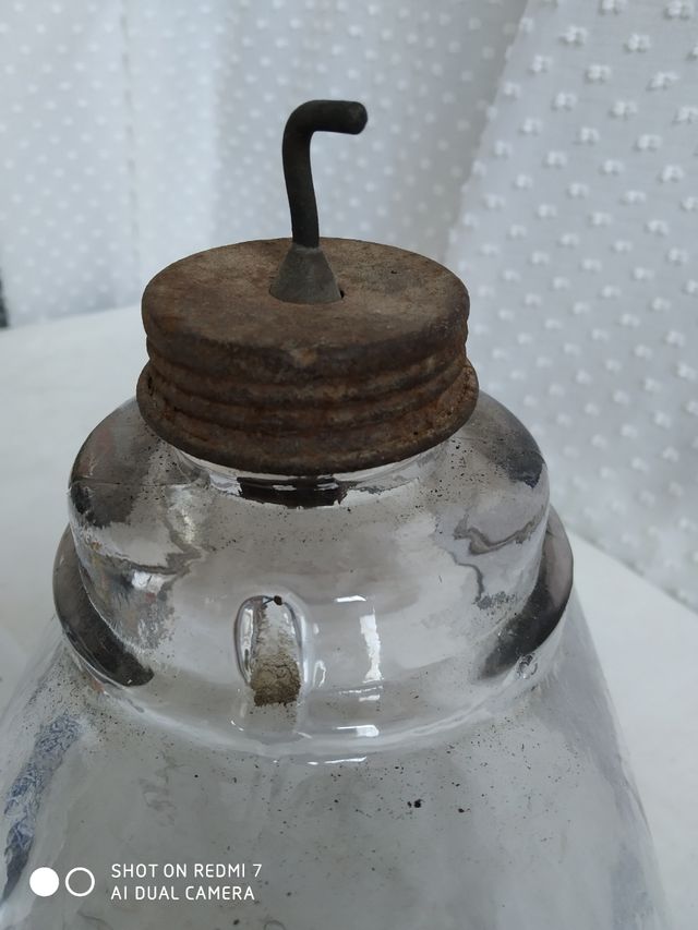 Depósito para la  gasolina, Antigua Moto.