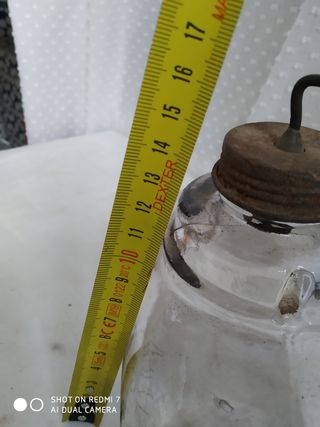 Depósito para la  gasolina, Antigua Moto.