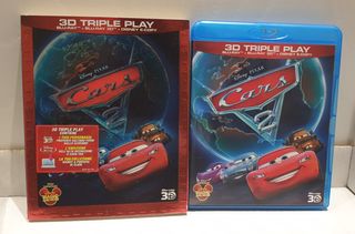 CARS 2 3D + 2D BLURAY - CON SLIPCASE