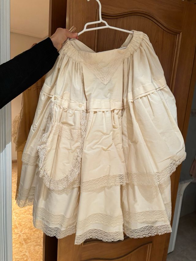 traje de fallera niña