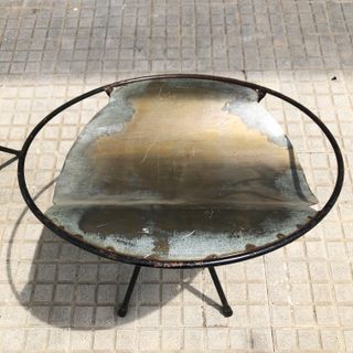 Sillas metal vintage industriales prototipo 1960