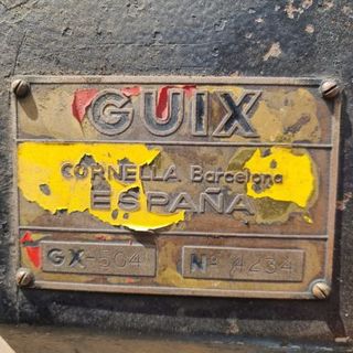 Prensa hidráulica para vulcanizar Guix GX 1205 Mes