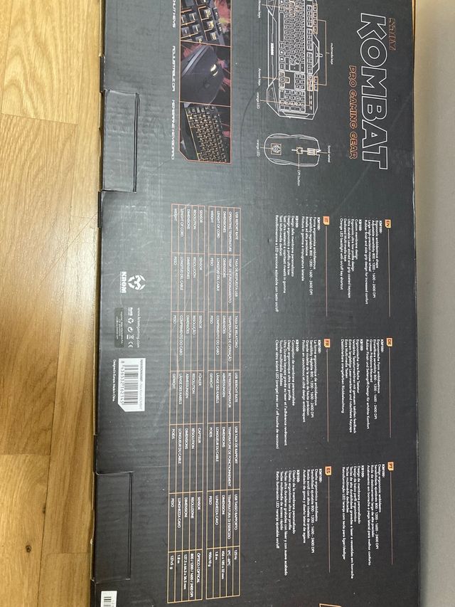 Teclado Pro Gaming Gear KOMBAT