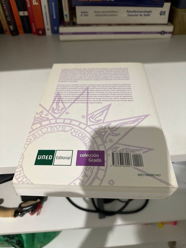 Fundamentos de Investigación en Psicología UNED