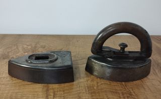 Antigua pareja de Planchas Mango Intercambiable