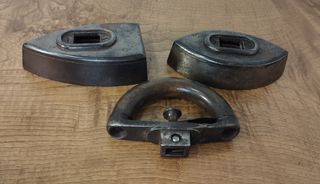 Antigua pareja de Planchas Mango Intercambiable