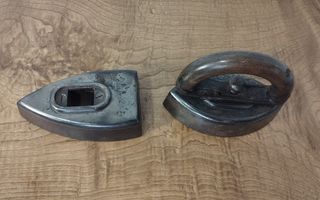 Antigua pareja de Planchas Mango Intercambiable