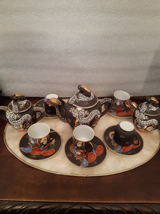 Juego de café Nakasima, años 50