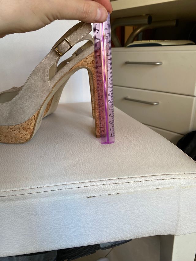 Lulupa sandali tacchi pelle grigi cinturino 40