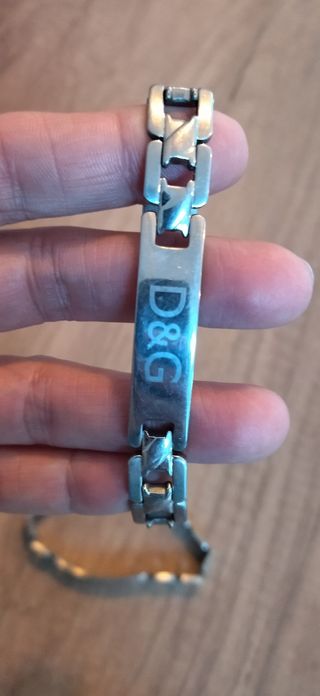 Coppia di bracciali da uomo in acciaio 