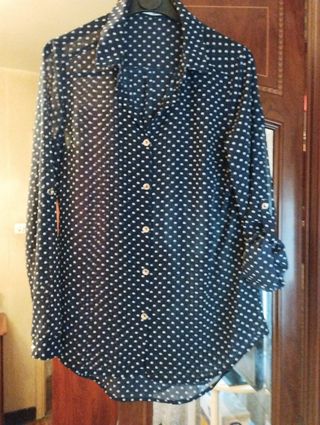 Blusa lunares t-XL