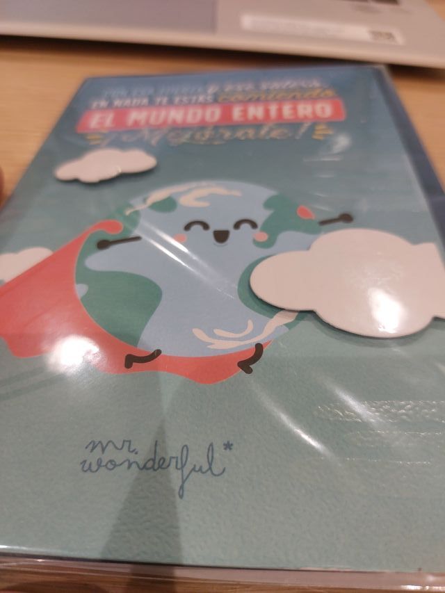 Postal: "Con esa fuerza y ese salero...