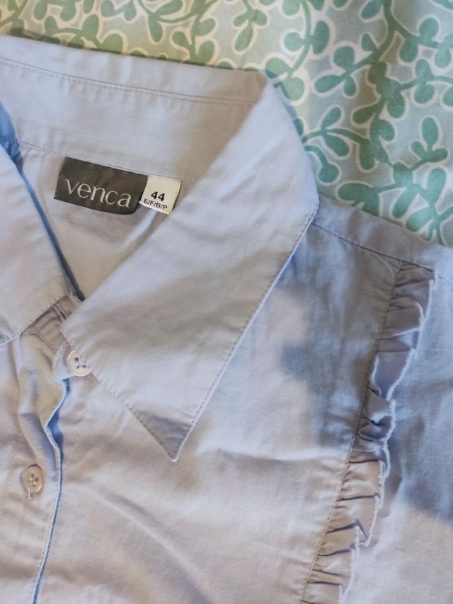 Camisa violeta mujer