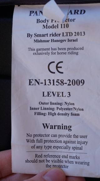 Chaleco de equitación SmartRider