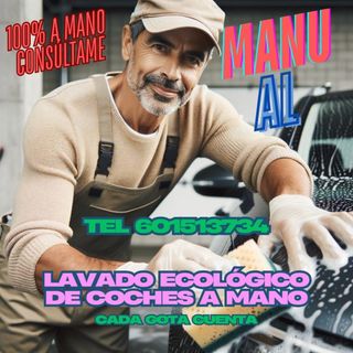 Lavado ecológico de coches a domicilio