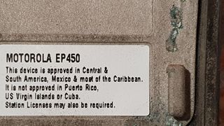 Pareja de Emisoras Motorola EP 450