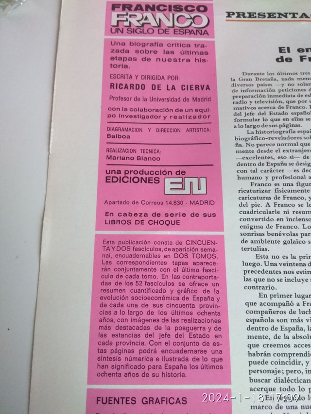 Francisco Franco un siglo de España