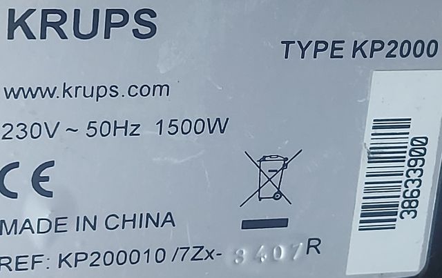 Bandeja goteo krups kp2006 kp2000