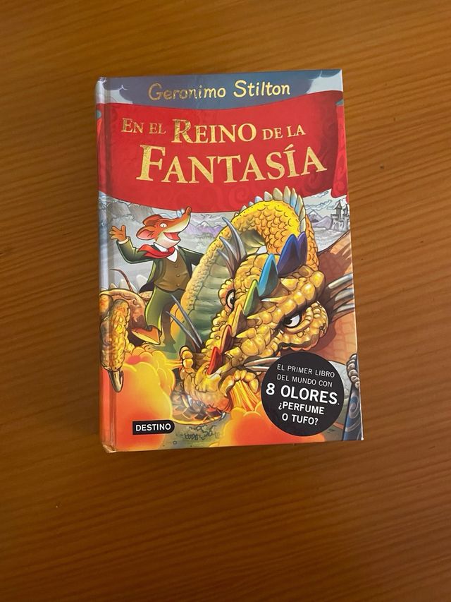 libro Geronimo Stilton EN EL REINO DE LA FANTASÍA