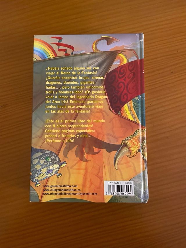 libro Geronimo Stilton EN EL REINO DE LA FANTASÍA