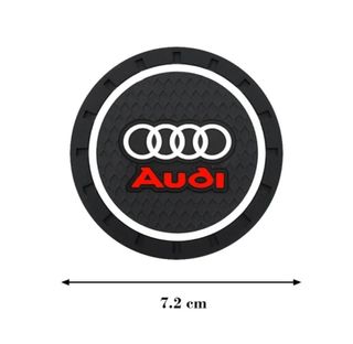 Almohadilla silicona con logo Audi antideslizante.