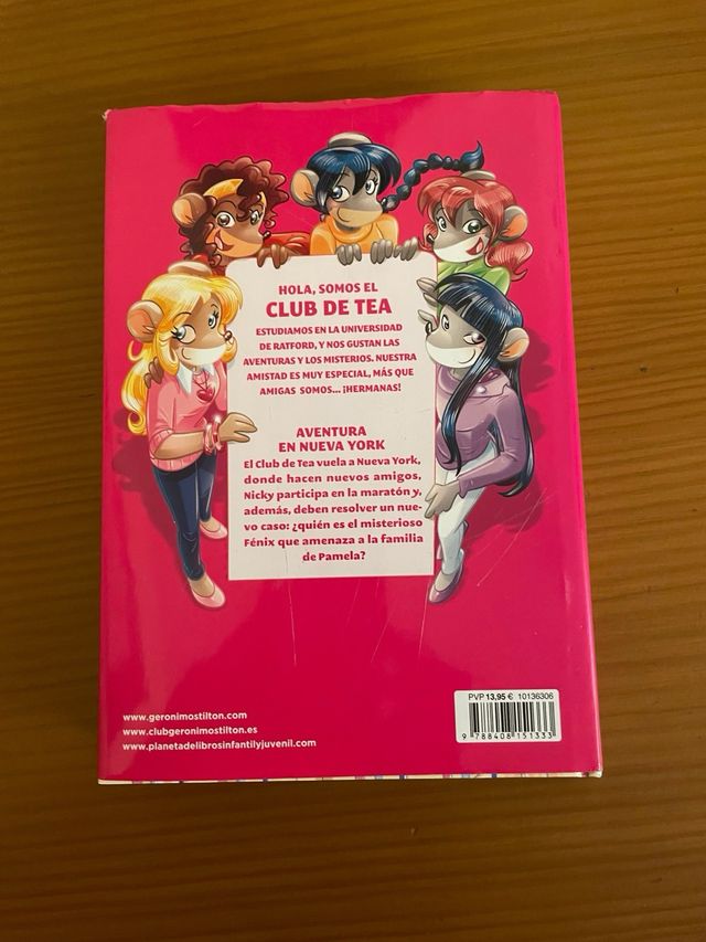 Libro Tea Stilton AVENTURA EN NUEVA YORK