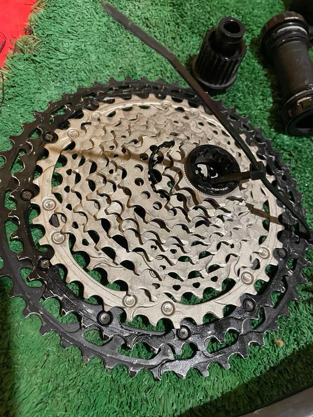 Transmision completa XT. Desviador trasero XTR