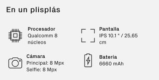 Tablet 10.1 Pad Huawei Television Internacional