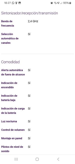 Vigilabebes con camara Philips avent
