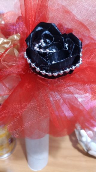 Rose di stoffa